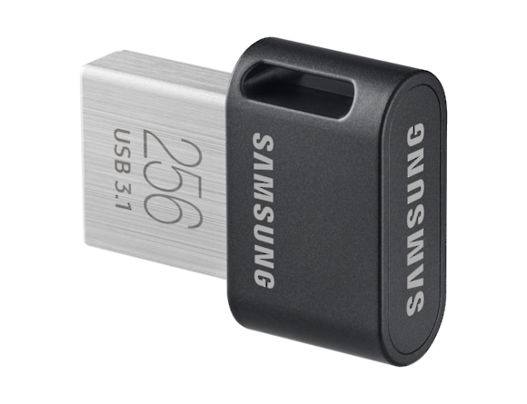Samsung FIT Plus MUF-256AB APC 256 GB  USB 3.1  Black Silver