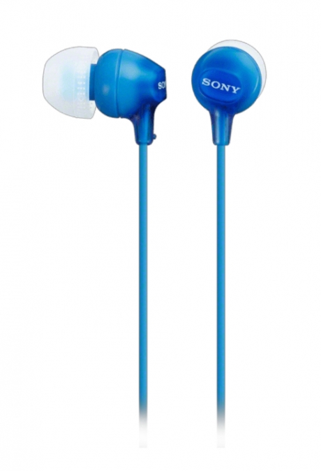 Sony MP3 MDR-EX15LP koreczki Niebieskie