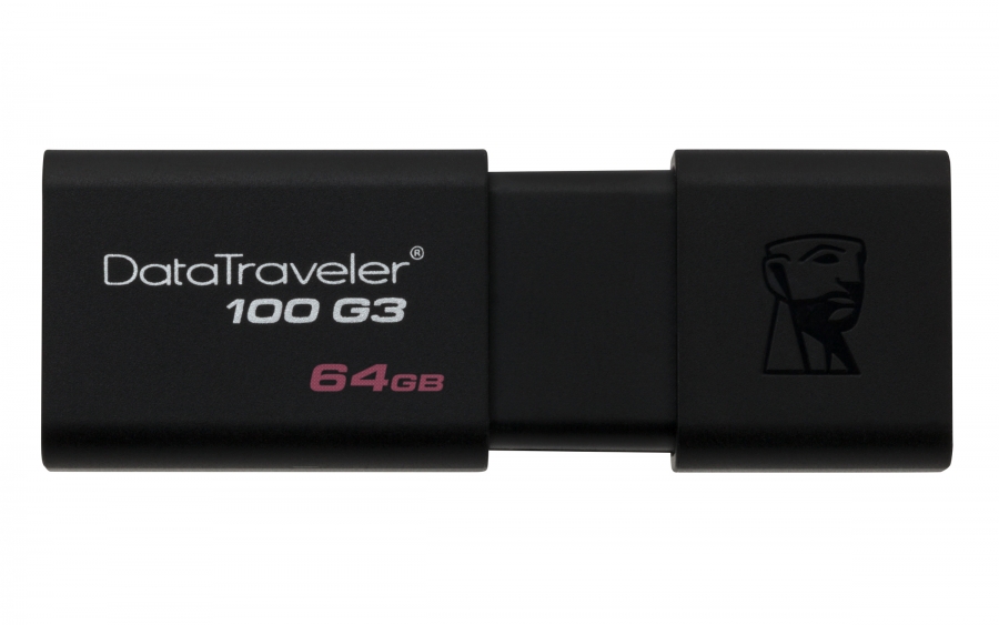 Kingston DataTraveler 100 G3 64 GB  czarny