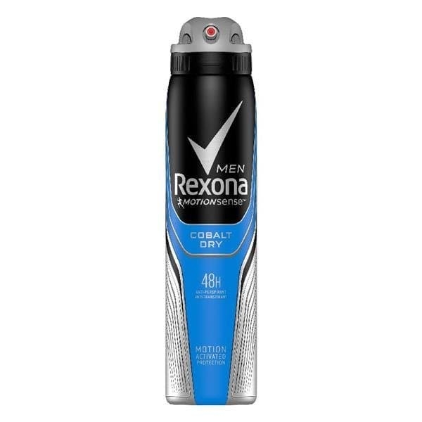 ZESTAW 3X REXONA Men Cobalt Dry Antyperspirant w sprayu dla mężczyzn 250 ml