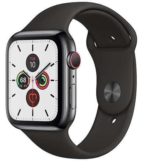Apple Watch Series 5 GPS + Cellular  44mm Space Black Stainless Steel