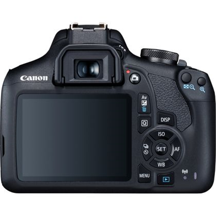 Canon EOS 2000D 18-55 II EU26 SLR Kit Megapixel 24.1 MP Image stabilizer Black