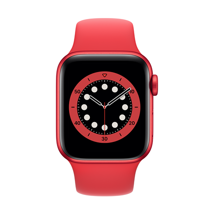 Apple Watch Series 6 GPS OLED Bluetooth Wi-Fi Czerwony