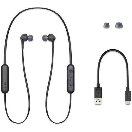 Sony Headphones WI-XB400B EXTRA BASS In-ear  Microphone  Black