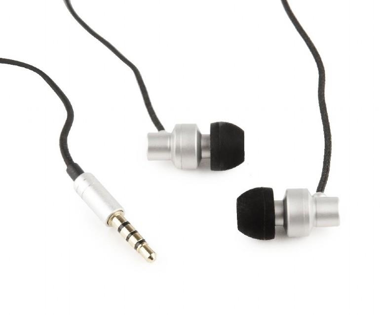 HEADSET PARIS IN-EAR SILVER MHS-EP-CDG-S GEMBIRD