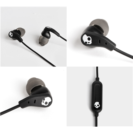 Skullcandy Sport Earbuds Set Microphone  USB-C  Wired  Noice canceling  Black