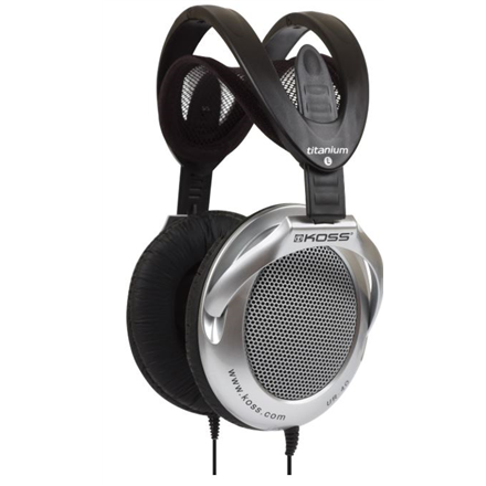 Koss Headphones UR40 Headband On-Ear  3.5mm (1 8 inch)  Black Silver 