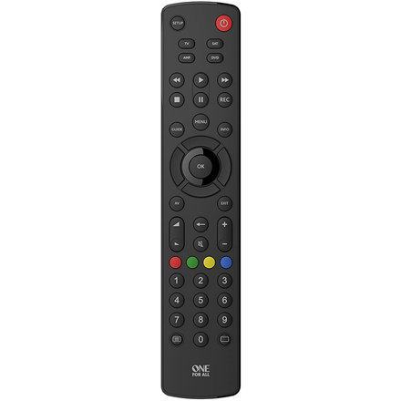 ONE For ALL 4  Universal Contour 4 TV Remote