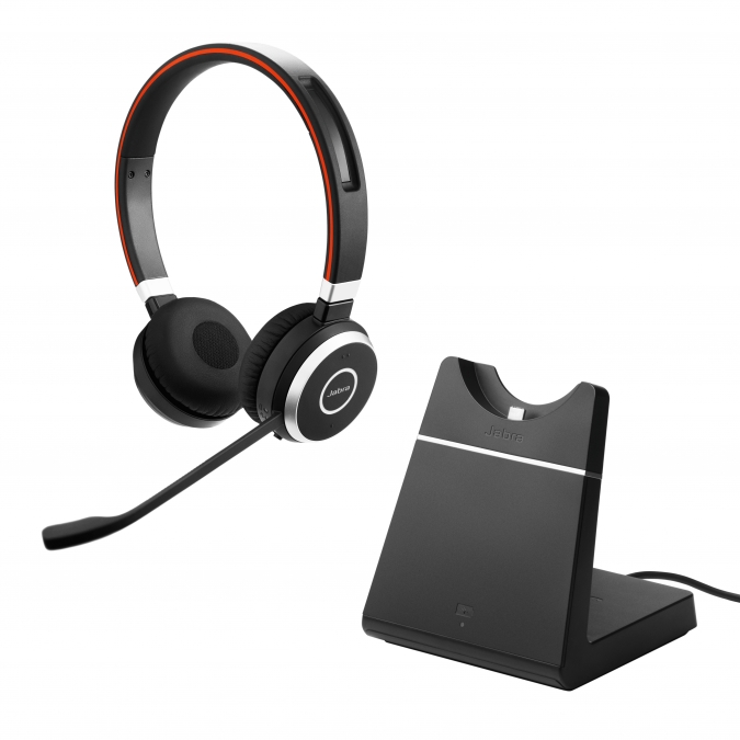 Jabra Evolve 65 MS Stereo + charging stand
