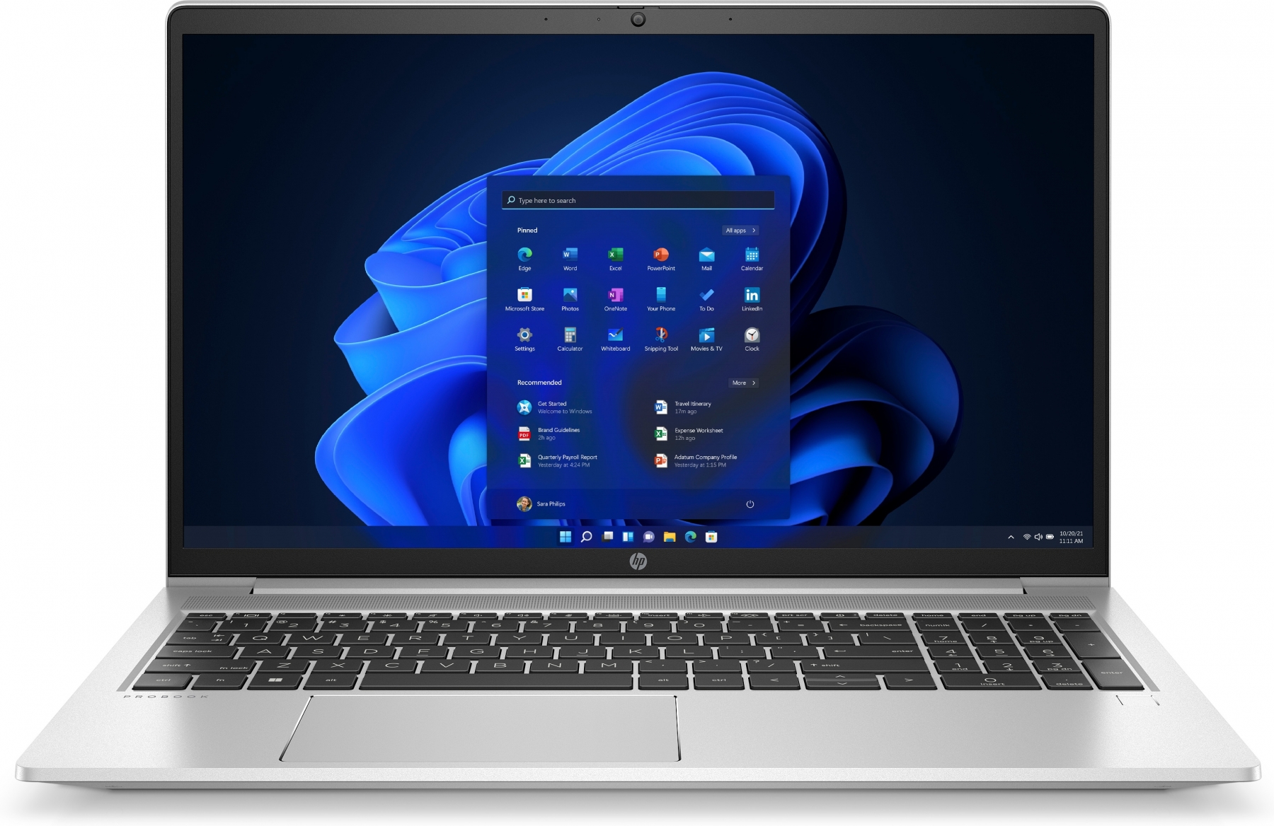 HP Inc. Notebook ProBook 450 G8 i5-1135G7 256 8G W10P 15 6 43A20EA