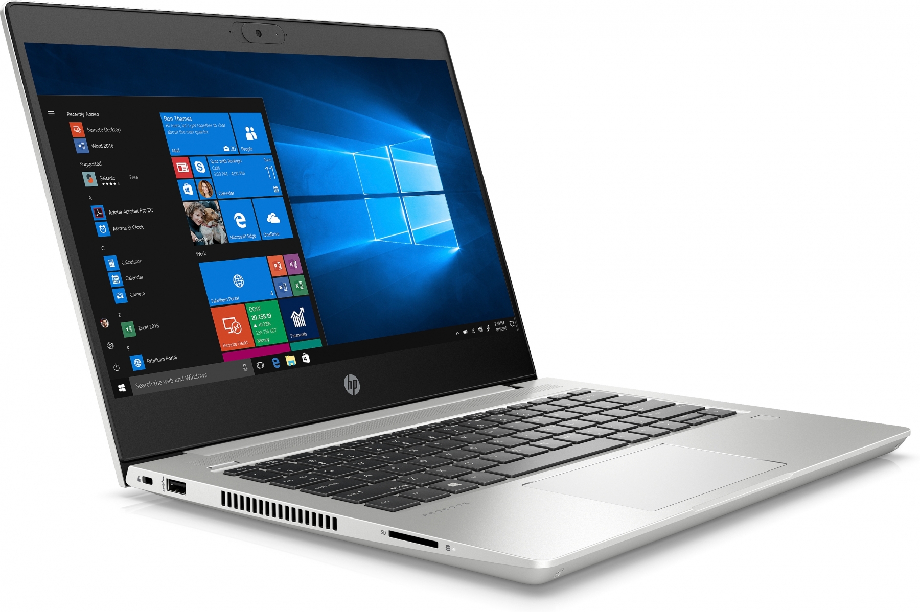 HP ProBook 430 G7 i3-10110U 13 3"FHD AG 250nit IPS 8GB DDR4 SSD256 UHD620 ALU BLK 45Wh W10Pro 1Y Pike Silver