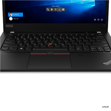 Lenovo ThinkPad T14 (Gen 2) Black  AMD Ryzen 7 PRO  5850U 16GB SSD 512GB