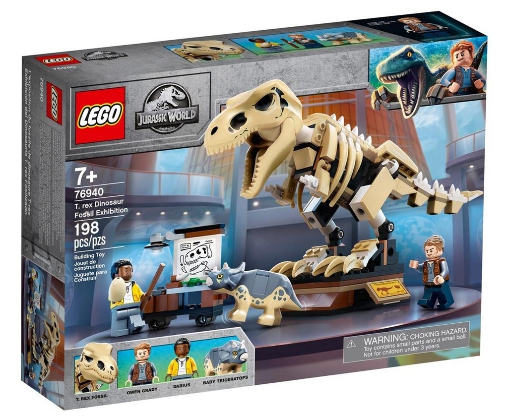 Lego Jurassic World  76940 Wystawa Skamieniałości Tyranozaura