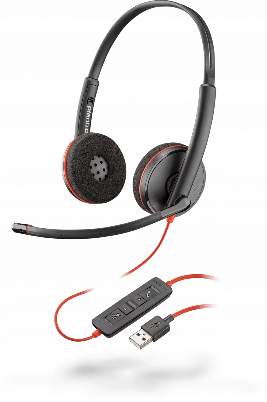 Poly - Plantronics Blackwire 3320 USB-A Headset