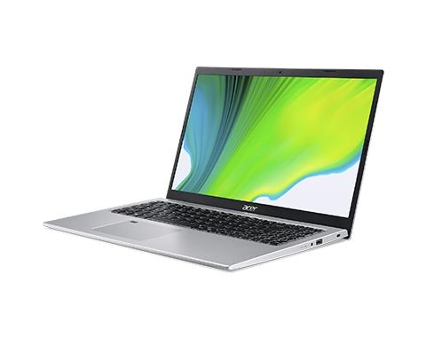 Notebook|ACER|Aspire|A515-56-57UH|CPU i5-1135G7|2400 MHz|15.6"|1920x1080|RAM 8GB|DDR4|SSD 256GB|Iris Xe Graphics|Integrated|ENG RUS|Windows 10 Home|Pure Silver|1.9 kg|NX.A1HEL.00D
