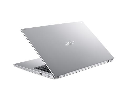 Notebook|ACER|Aspire|A515-56-57UH|CPU i5-1135G7|2400 MHz|15.6"|1920x1080|RAM 8GB|DDR4|SSD 256GB|Iris Xe Graphics|Integrated|ENG RUS|Windows 10 Home|Pure Silver|1.9 kg|NX.A1HEL.00D