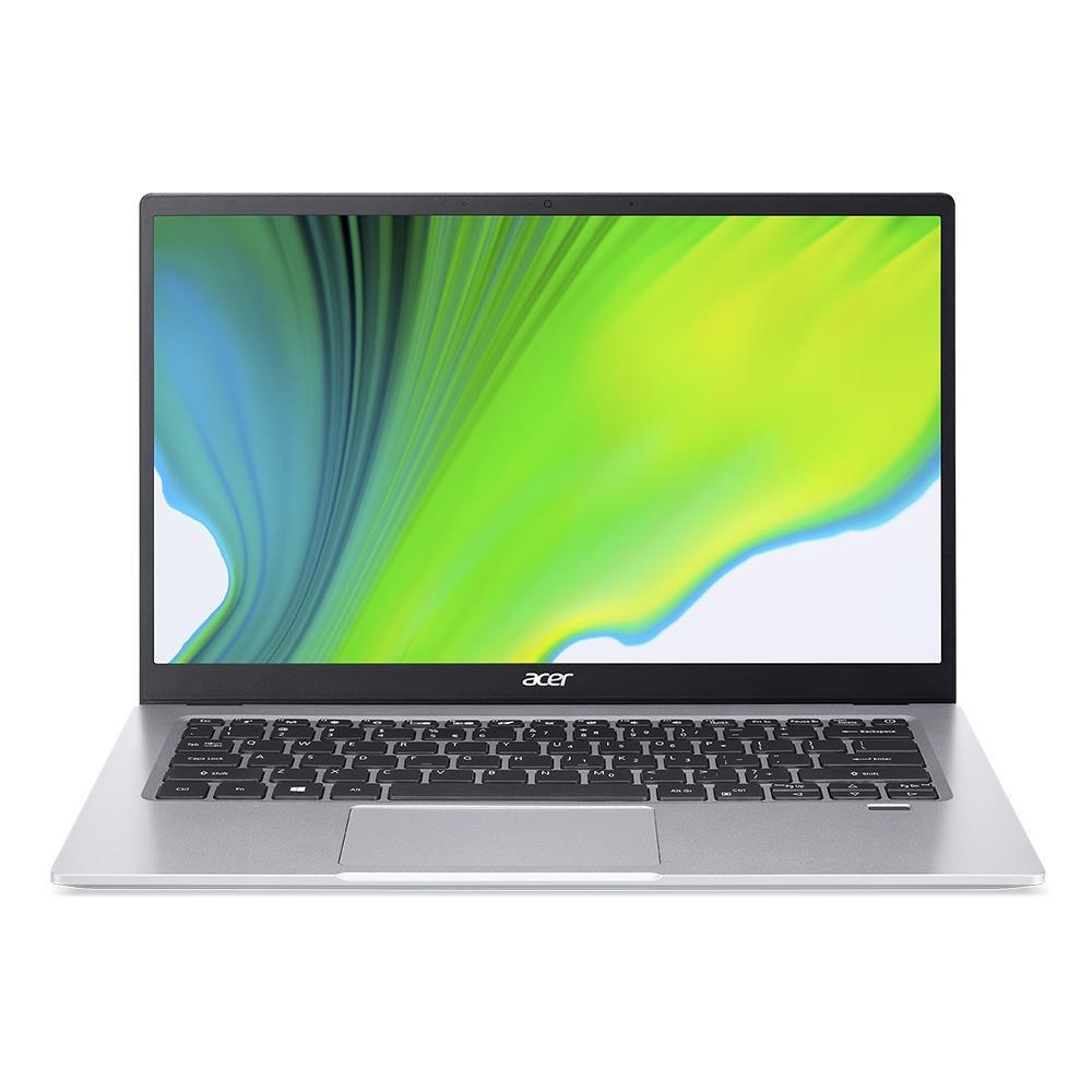 Notebook|ACER|Swift 1|SF114-34-P1GV|CPU N6000|1100 MHz|14"|1920x1080|RAM 8GB|DDR4|SSD 256GB|Intel UHD Graphics|Integrated|ENG|Windows 11 Home|Pure Silver|1.3 kg|NX.A77EL.005