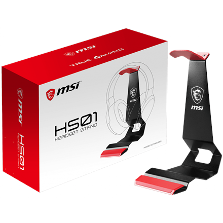 MSI Headset Stand HS01 Black Red