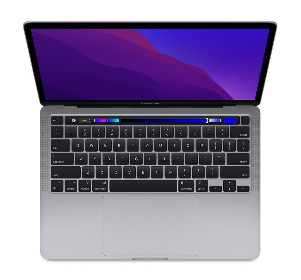 Notebook|APPLE|MacBook Pro|13.3"|2560x1600|RAM 16GB|SSD 256GB|Integrated|ENG|macOS Monterey|Space Gray|1.4 kg|Z16R0009V