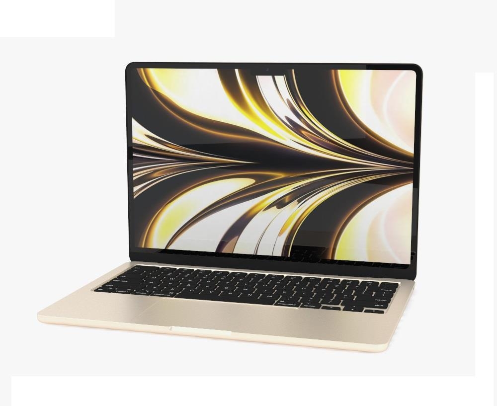Notebook|APPLE|MacBook Air|MLY13RU A|13.6"|2560x1664|RAM 8GB|SSD 512GB|8-core GPU|ENG RUS|macOS Monterey|Starlight|1.24 kg|MLY23RU A