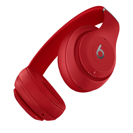 Beats Studio3 Wireless Over-Ear Headphones  Red