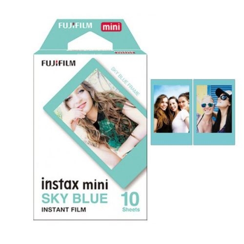 Klisza Fujifilm Instax Mini NIEBIESKA RAMKA 10szt