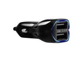 Targus Akcesoria Car + dual plug USB black