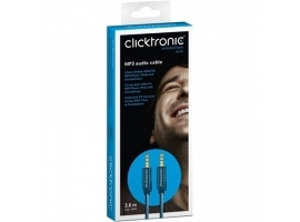 Clicktronic MP3 audio cable 70479 3.5 mm male  3.5 mm male 3m