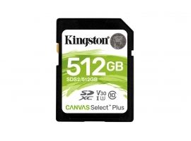 Kingston Canvas Select Plus 512GB SDXC 100R C10