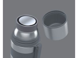 Boddels HEET poj. 0.5 L Szary BPA free