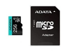 ADATA AUSDX256GUI3V30SA2-RA1 ADATA 256GB Premier Pro MICROSDXC  R W up to 100 80