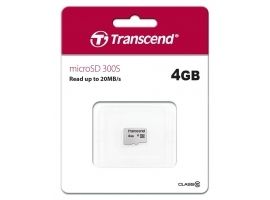 Transcend 300S 4GB microSDHC Class 10