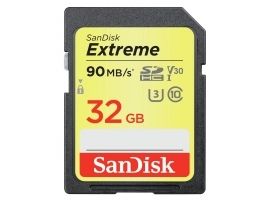SanDisk Extreme SDHC 32GB 90 40 MB s V30 UHS-I U3