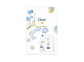 ZESTAW prezentowy Dove ECO3 Deeply Nourishing - żel pod prysznic 250ml + balsam do ciała 250ml