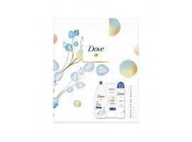 ZESTAW prezentowy Dove ECO6 Deeply Nourishing - żel pod prysznic 250ml + dezodorant 150ml + balsam do ciała 250ml