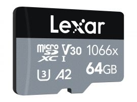 Lexar Professional 1066x UHS-I MicroSDXC 64GB Class 10	