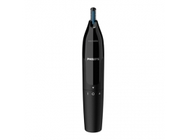 Philips Nose and Ear Trimmer NT1650 16 Wet & Dry  Black  Cordless