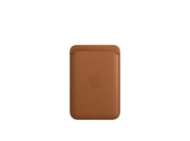 Apple iPhone Leather Wallet with MagSafe Saddle Brown