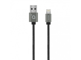 Acme Cable CB2021G 1 m Space Gray Lightning MFI USB A