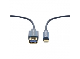 Clicktronic USB-C cable 45130 3 m Blue