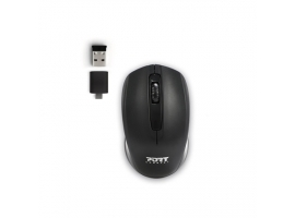 PORT DESIGNS Office Budget Retail Mouse 900508 Wireless  Black