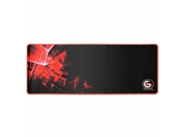 Gembird Gaming mouse pad PRO Czerwono-czarna