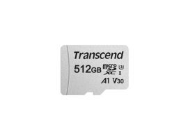 TRANSCEND 512GB microSD w  adapter UHS-I U3 A1