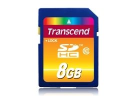 TRANSCEND TS8GSDHC10 Transcend karta pamięci SDHC 8GB Class 10 ULTIMATE HD
