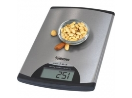 Tristar Kitchen scale KW-2435 Maximum weight (capacity) 5 kg  Metallic