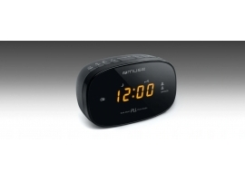Muse Clock M-150CR Black  Alarm function