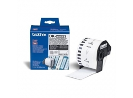 Brother DK-22223 Continuous Length Paper Label White  DK  30.48 m  50mm