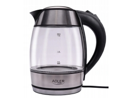 Adler AD 1246 Standard kettle 2000W 1.8 L Stalowy 