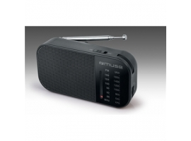 Muse M-025 R  Portable radio  Black