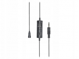 Audio Technica Omnidirectional Microphone ATR3350xiS 0.06 kg  Black